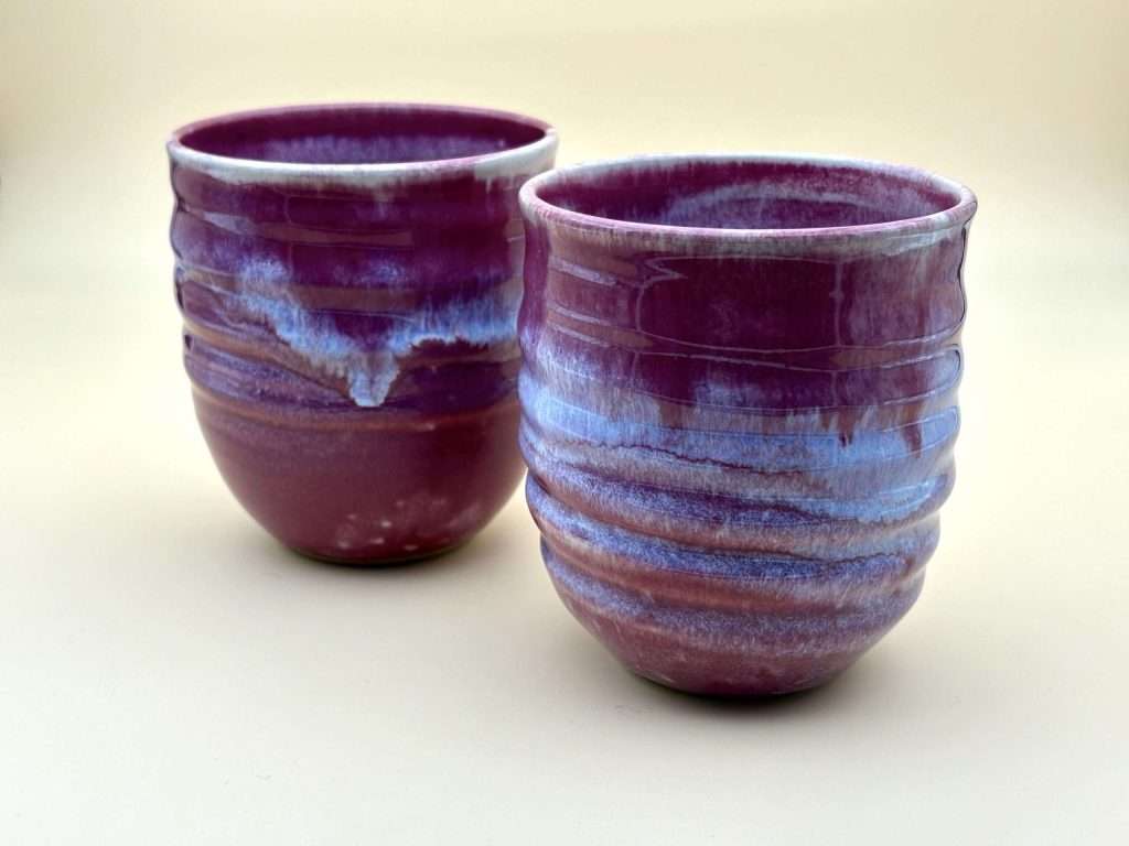 Set Wavybecher Beere